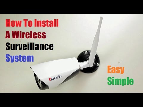 easy to install security camera